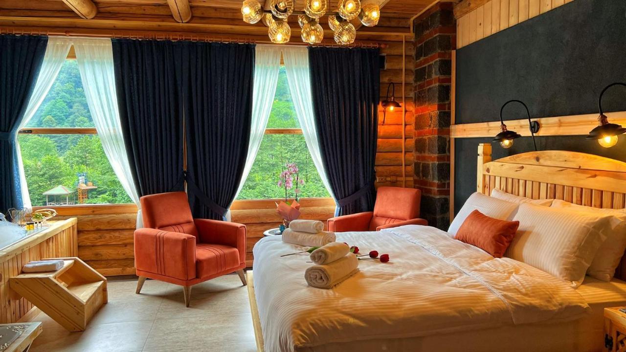 Heaven Vip Wooden Palace Bed & Breakfast Ardesen ภายนอก รูปภาพ