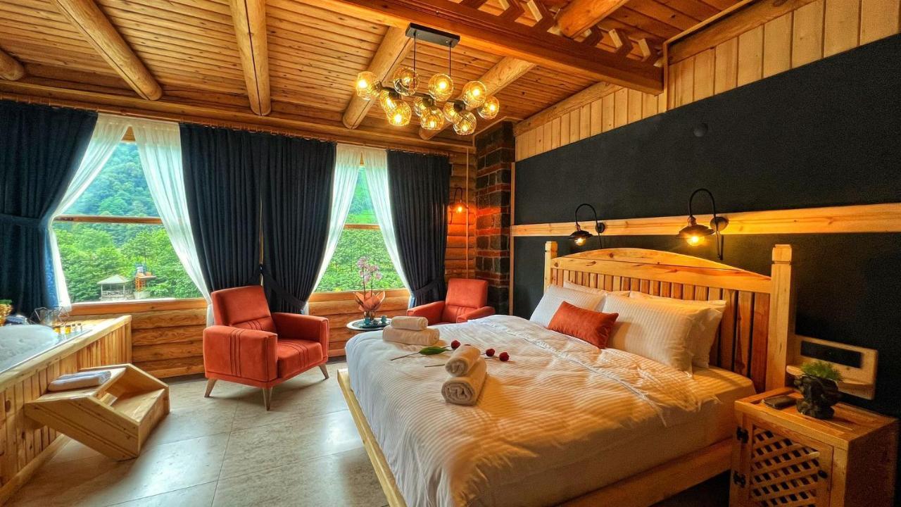 Heaven Vip Wooden Palace Bed & Breakfast Ardesen ภายนอก รูปภาพ